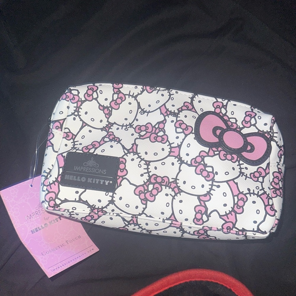 Hello Kitty impressions makeup bag
